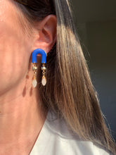 Load image into Gallery viewer, Beaded Mini Arch- Ivory, Green Aventurine