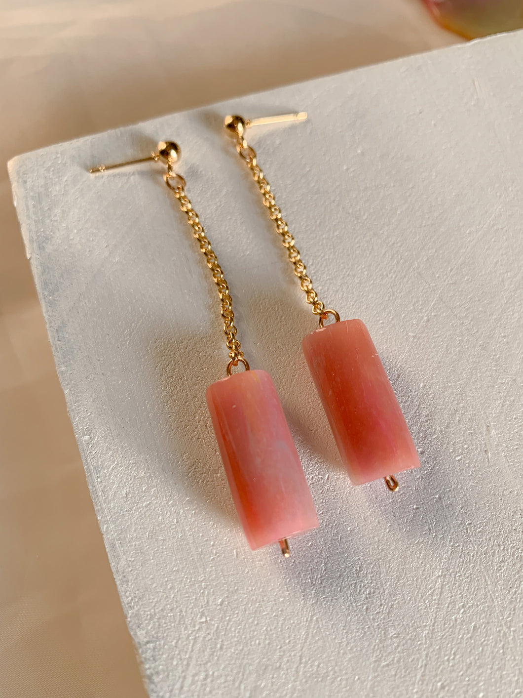The Elena- Marbled bead