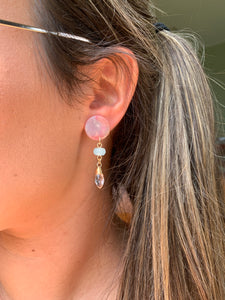 Beaded Stud- Pastel Candies