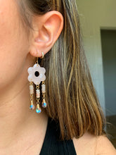 Load image into Gallery viewer, Beaded Jelly Flowers- Baby Blue
