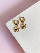 Load image into Gallery viewer, Constellation Huggie Hoops- 14k gold filled

