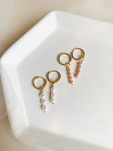 Load image into Gallery viewer, AAA+ White/Pink Pearl Stack Charms
